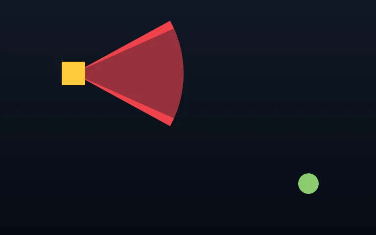 Stealth Grid — Sneak past the guards, reach the exit.